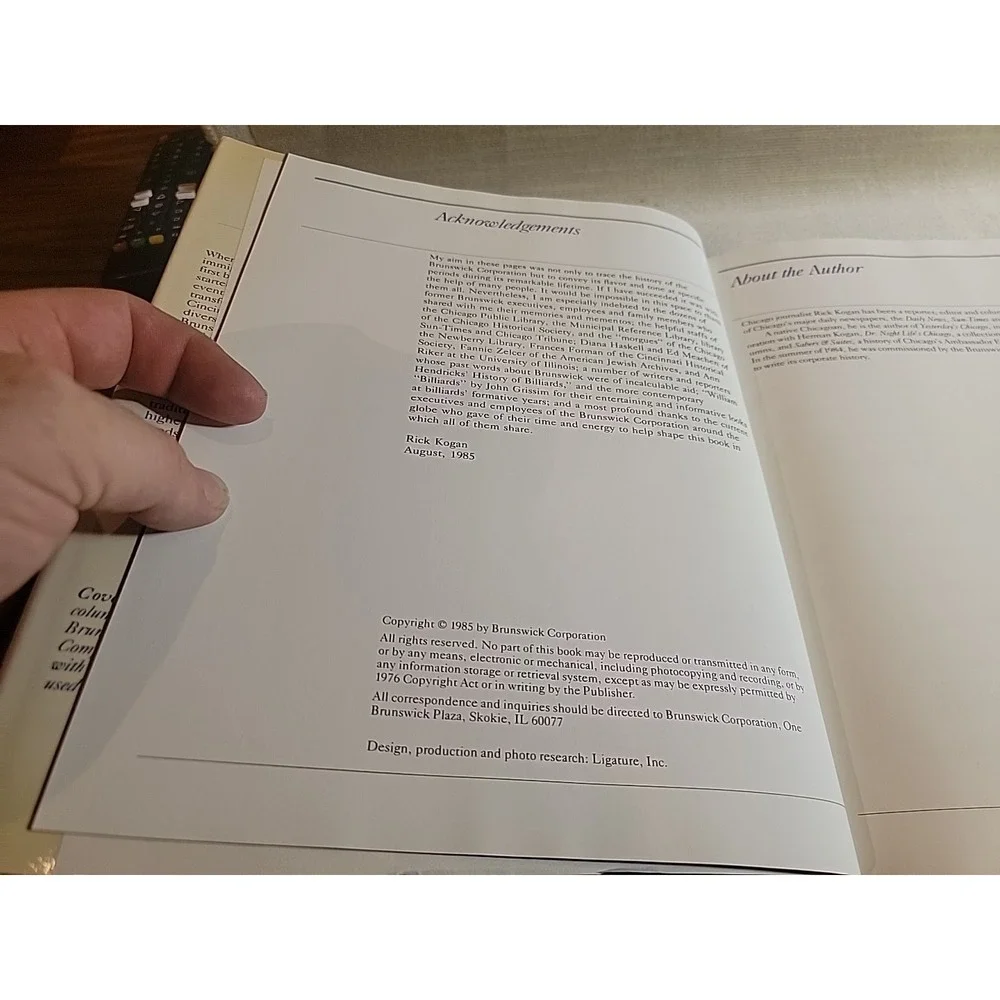 'Brunswick: Story of an American Company'‎  Includes 1985 CEO Letter!
